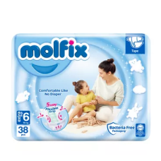 Molfix Twin Belt 15+ Kg 38 Pcs (Made in Turkey)